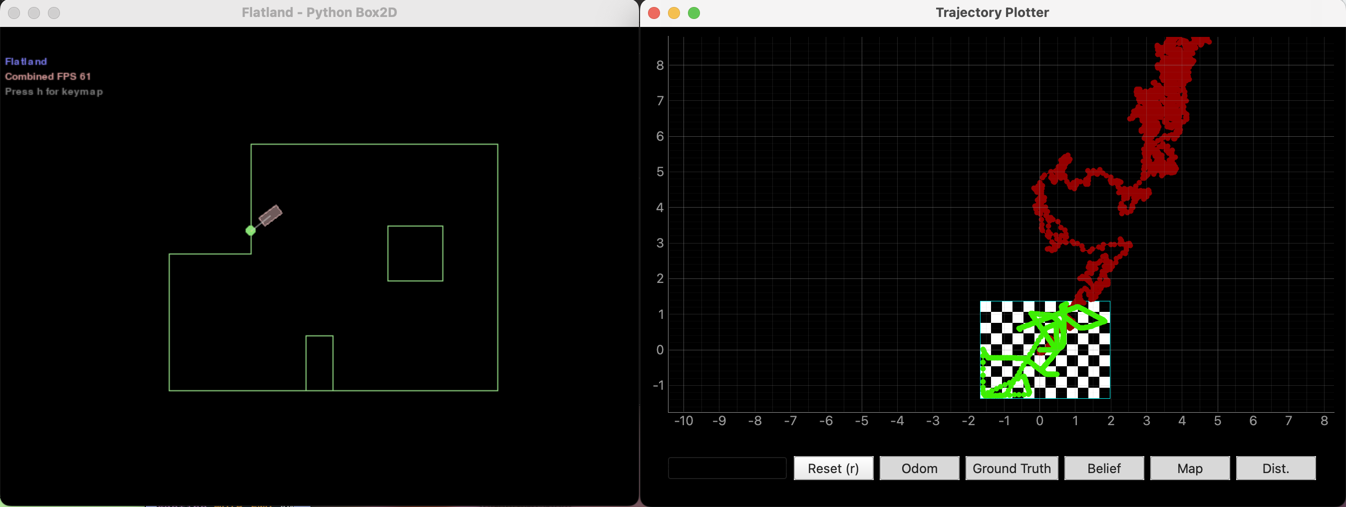 Plotter running