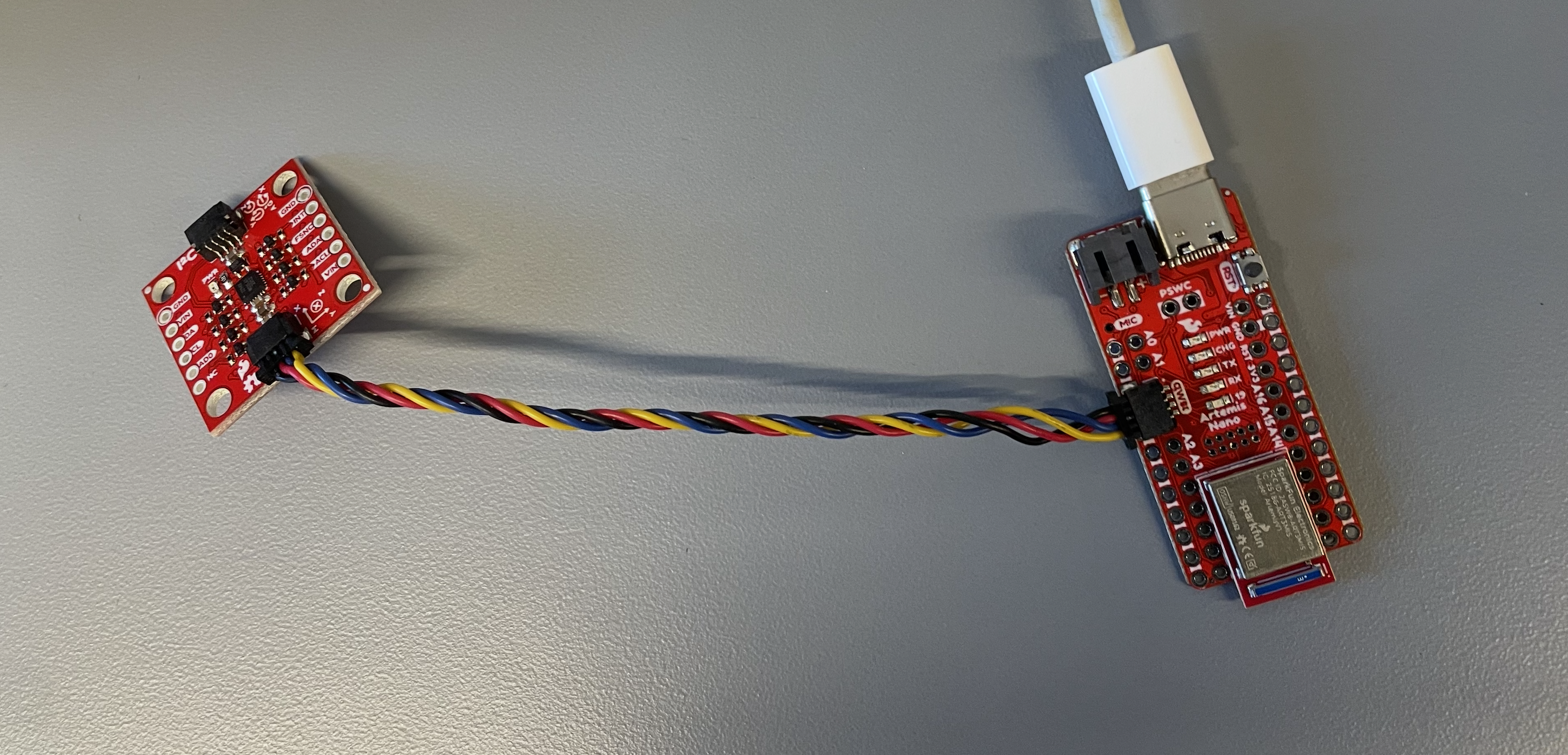 Artemis IMU connections